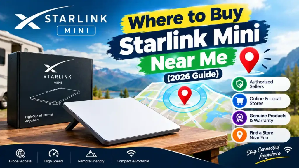 Where to Buy Starlink Mini Near Me (2026 Guide)