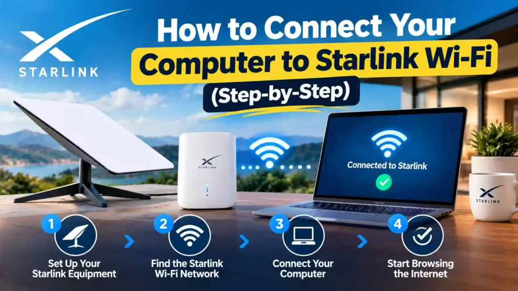 How to Connect Your Computer to Starlink Wi-Fi (Step-by-Step)