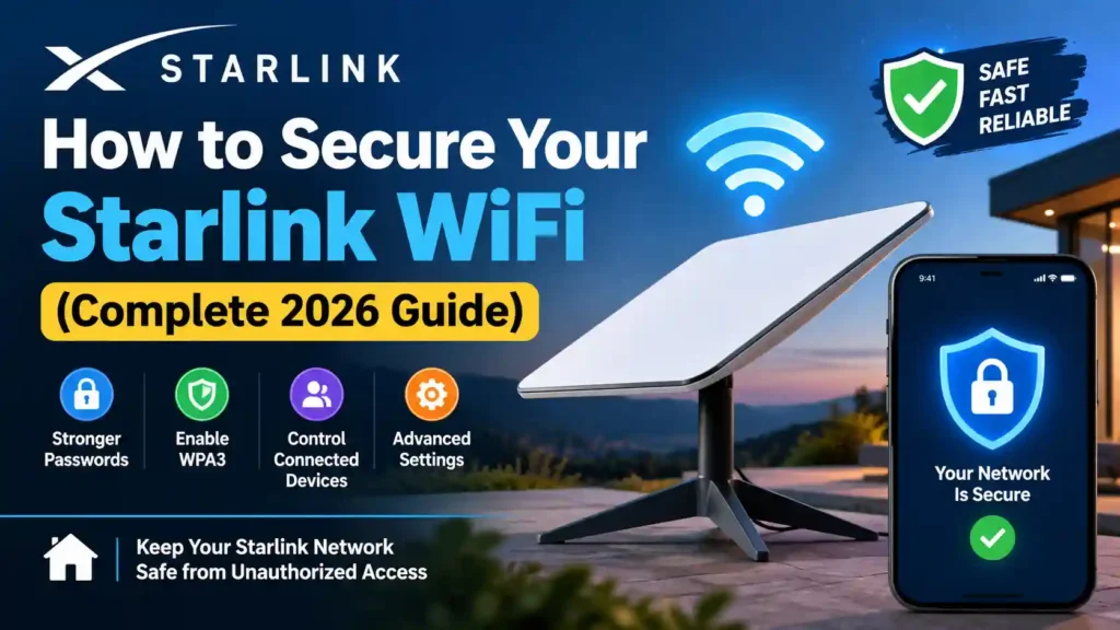 How to Secure Your Starlink WiFi