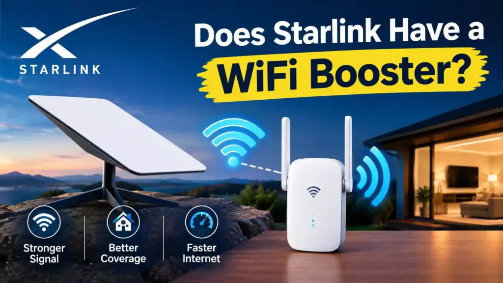 does starlink have a wifi booster